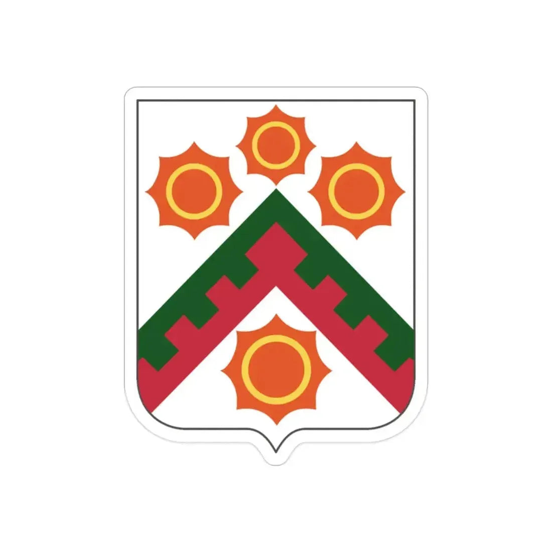 426 Signal Battalion 2 (U.S. Army) REVERSE PRINT Transparent Die-Cut STICKER - The Sticker Space