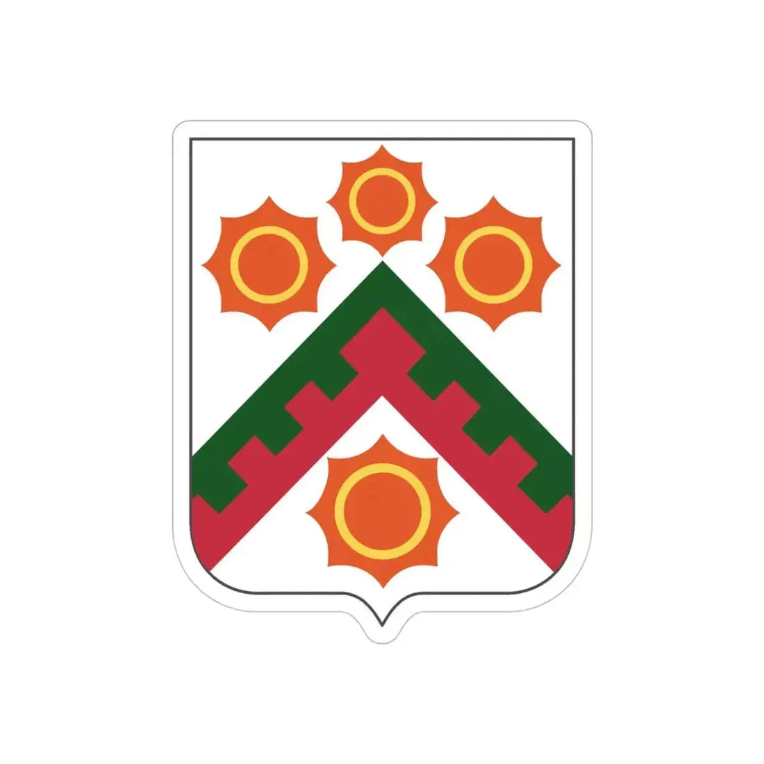 426 Signal Battalion 2 (U.S. Army) REVERSE PRINT Transparent Die-Cut STICKER - The Sticker Space