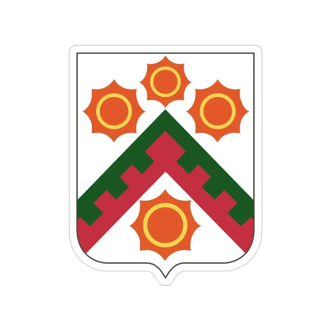 426 Signal Battalion 2 (U.S. Army) Transparent STICKER Die-Cut Vinyl Decal 4 Inch - The Sticker Space