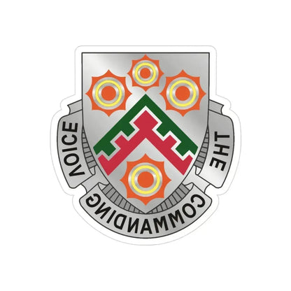 426 Signal Battalion (U.S. Army) REVERSE PRINT Transparent Die-Cut STICKER 3 Inch Die-Cut Transparent - The Sticker Space