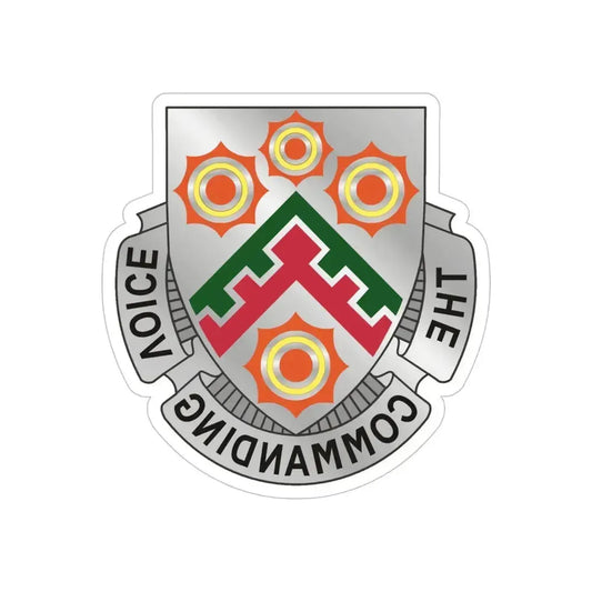 426 Signal Battalion (U.S. Army) REVERSE PRINT Transparent Die-Cut STICKER 6 Inch Die-Cut Transparent - The Sticker Space