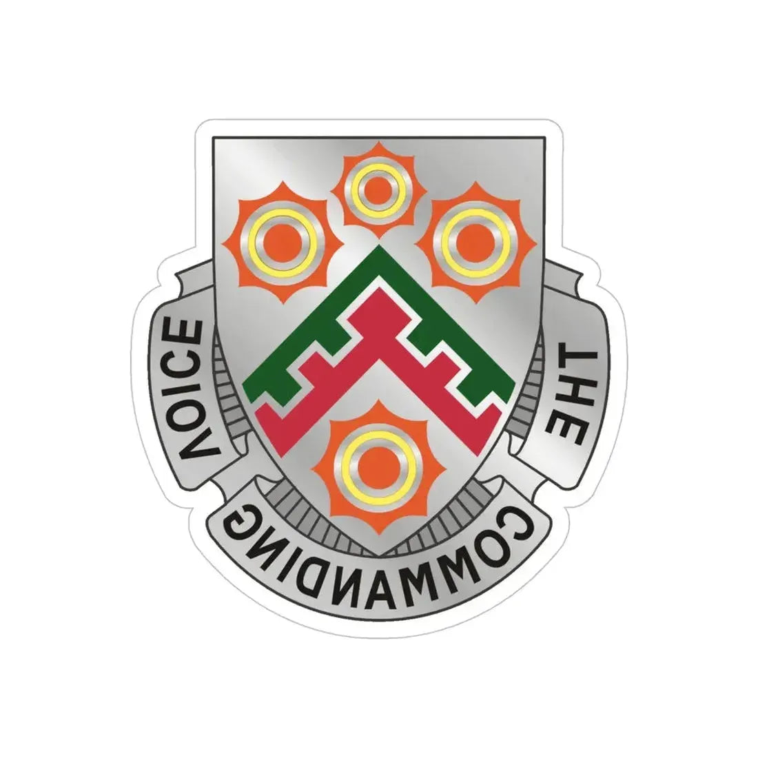 426 Signal Battalion (U.S. Army) REVERSE PRINT Transparent Die-Cut STICKER - The Sticker Space