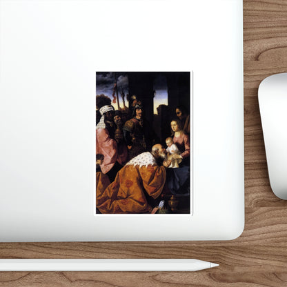 ZURBARAN, Francisco de - Adoration of the Magi (Artwork) STICKER Vinyl Die-Cut Decal