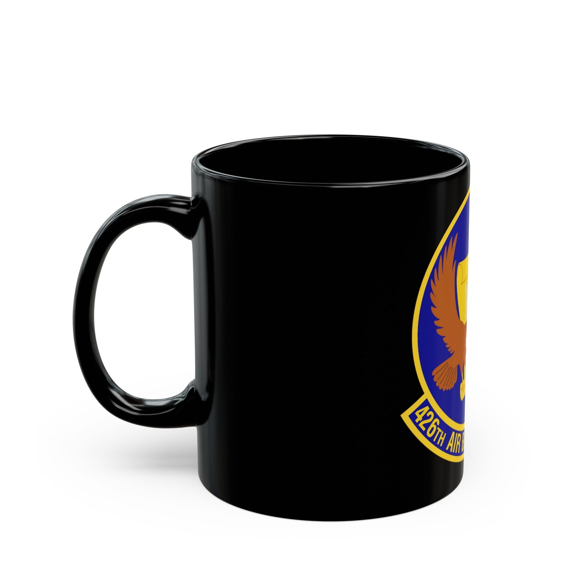 426th Air Base Squadron (U.S. Air Force) Black Coffee Mug-The Sticker Space