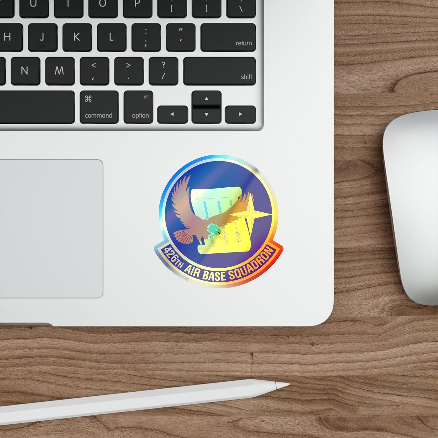 426th Air Base Squadron (U.S. Air Force) Holographic STICKER Die-Cut Vinyl Decal-The Sticker Space