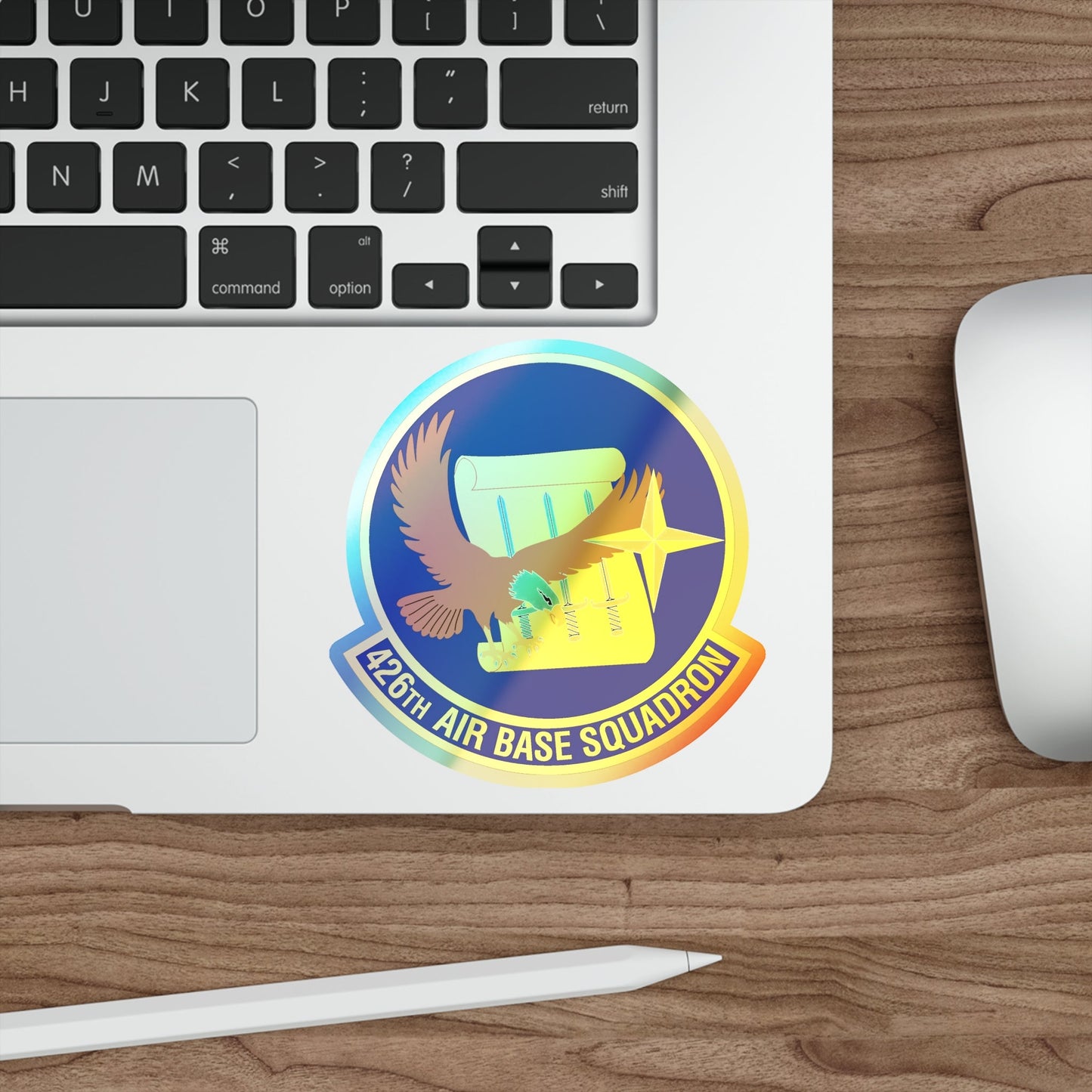 426th Air Base Squadron (U.S. Air Force) Holographic STICKER Die-Cut Vinyl Decal-The Sticker Space