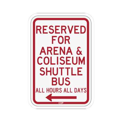PBOT Road sign P4141 (Oregon) (Road Sign) STICKER Vinyl Kiss-Cut Decal
