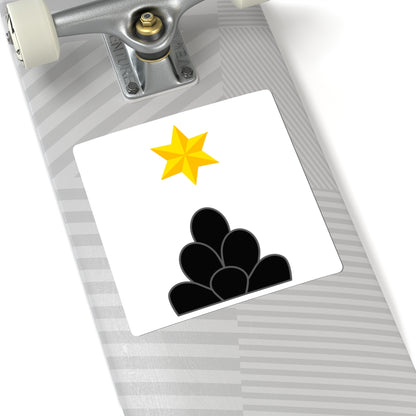 CHE Frundsberg Flag (Switzerland) STICKER Vinyl Kiss-Cut Decal