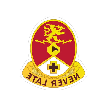428 Medical Center (U.S. Army) REVERSE PRINT Transparent Die-Cut STICKER - The Sticker Space