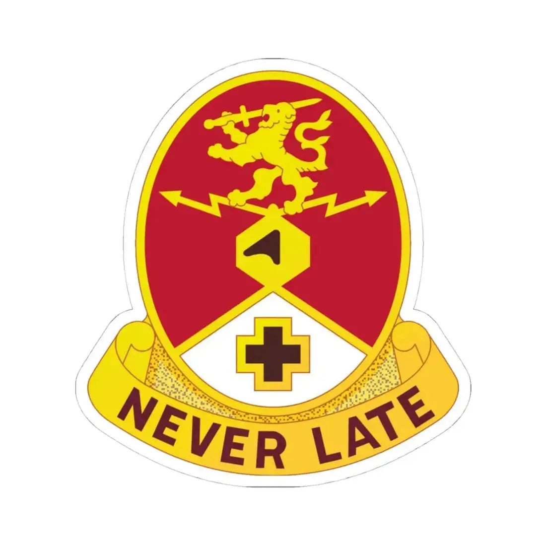 428 Medical Center (U.S. Army) STICKER Vinyl Kiss-Cut Decal 4 Inch White - The Sticker Space