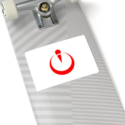 Flag of Manazuru Kanagawa (Japan) STICKER Vinyl Kiss-Cut Decal