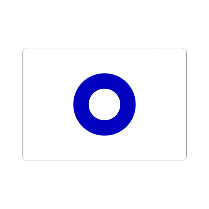 Flag of Ōzu Ehime (Japan) STICKER Vinyl Kiss-Cut Decal