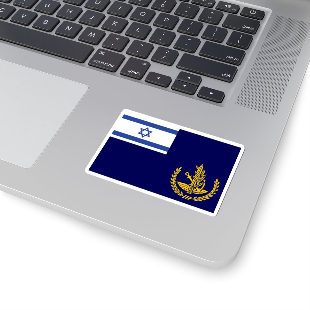 Flag of IDF Chief of Staff at Sea (Israel) STICKER Vinyl Kiss-Cut Decal