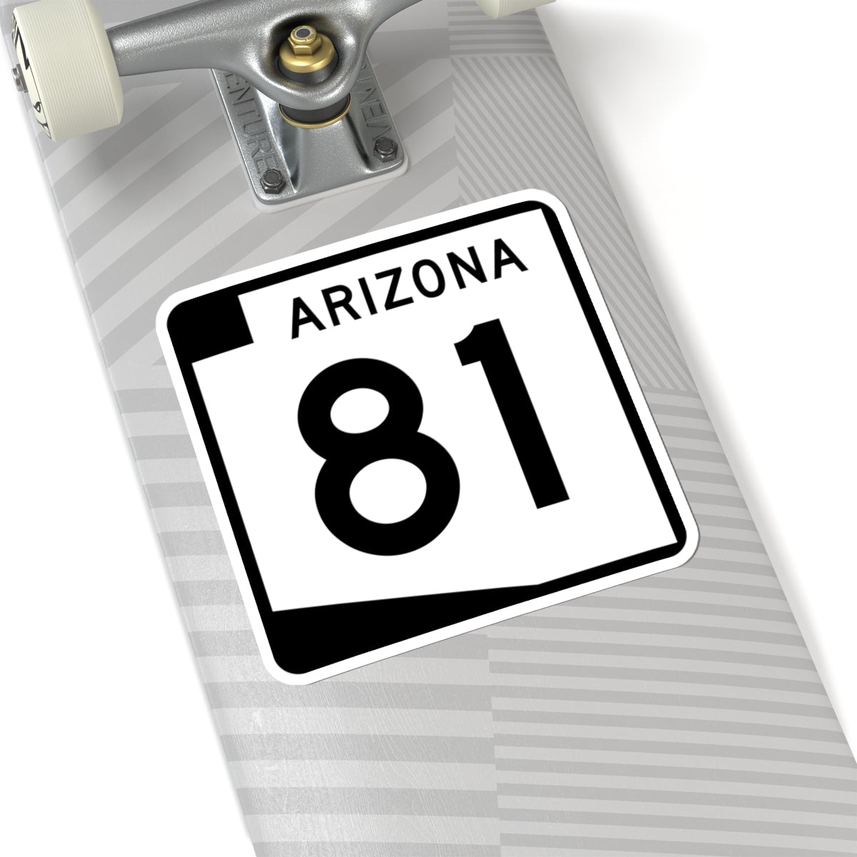 Arizona 81 (Arizona) (Road Sign) STICKER Vinyl Kiss-Cut Decal