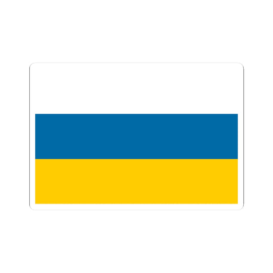 Flag of Tornedalians (Finland) STICKER Vinyl Kiss-Cut Decal