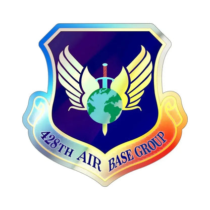 428th Air Base Group (U.S. Air Force) Holographic STICKER Die-Cut Vinyl Decal - The Sticker Space