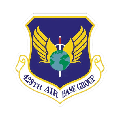 428th Air Base Group (U.S. Air Force) STICKER Vinyl Kiss-Cut Decal 2 Inch White - The Sticker Space