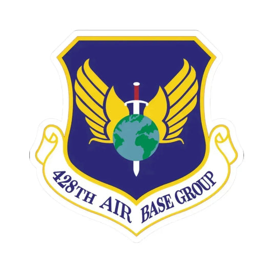 428th Air Base Group (U.S. Air Force) STICKER Vinyl Kiss-Cut Decal 2 Inch White - The Sticker Space