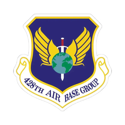 428th Air Base Group (U.S. Air Force) STICKER Vinyl Kiss-Cut Decal 4 Inch White - The Sticker Space