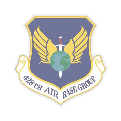428th Air Base Group (U.S. Air Force) STICKER Vinyl Kiss-Cut Decal 6 Inch Transparent - The Sticker Space