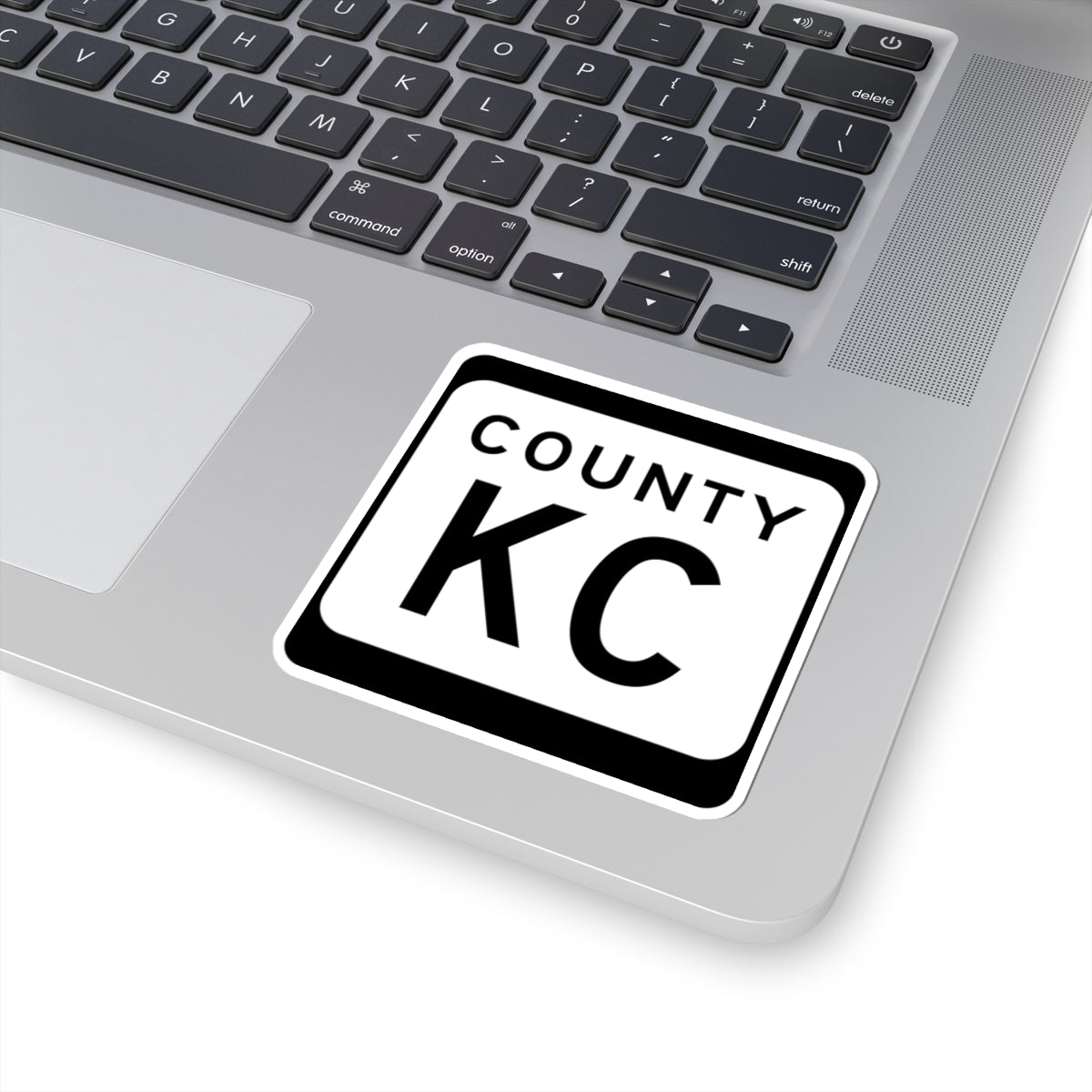 WIS County KC (Wisconsin) (Road Sign) STICKER Vinyl Kiss-Cut Decal