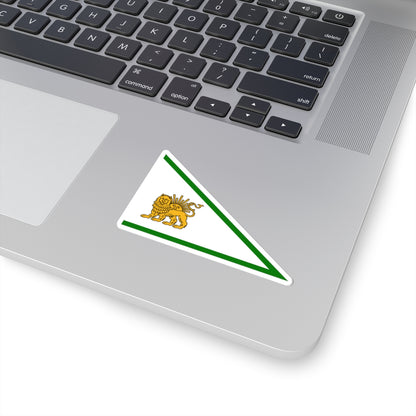 Zand Dynasty flag (Iran) STICKER Vinyl Kiss-Cut Decal