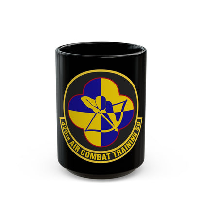 429th Air Combat Training Squadron (U.S. Air Force) Black Coffee Mug-15oz-The Sticker Space