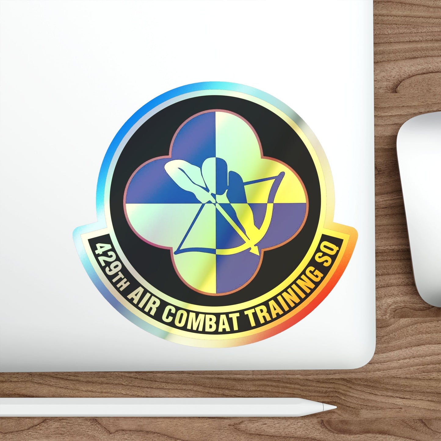 429th Air Combat Training Squadron (U.S. Air Force) Holographic STICKER Die-Cut Vinyl Decal-The Sticker Space