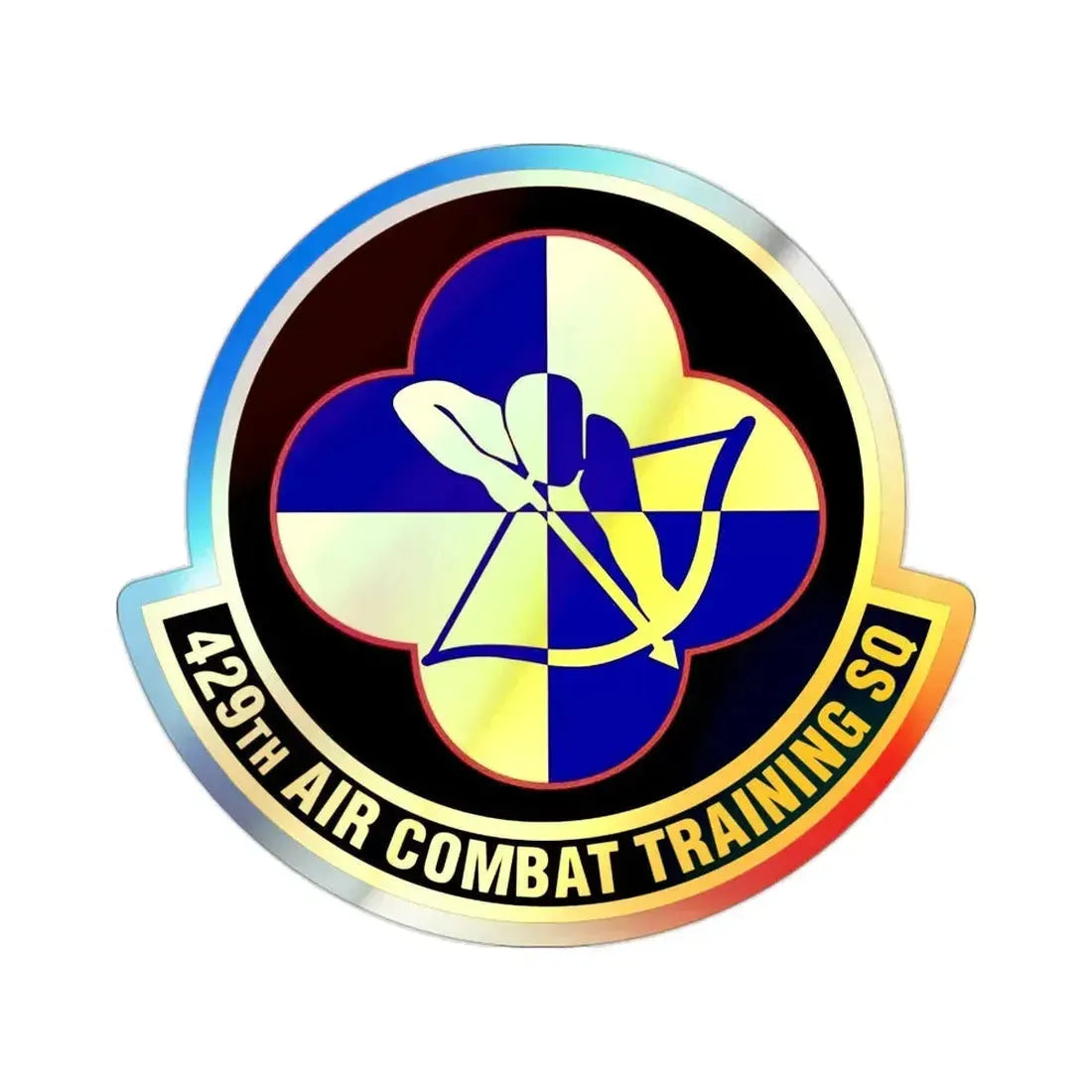 429th Air Combat Training Squadron (U.S. Air Force) Holographic STICKER Die-Cut Vinyl Decal - The Sticker Space