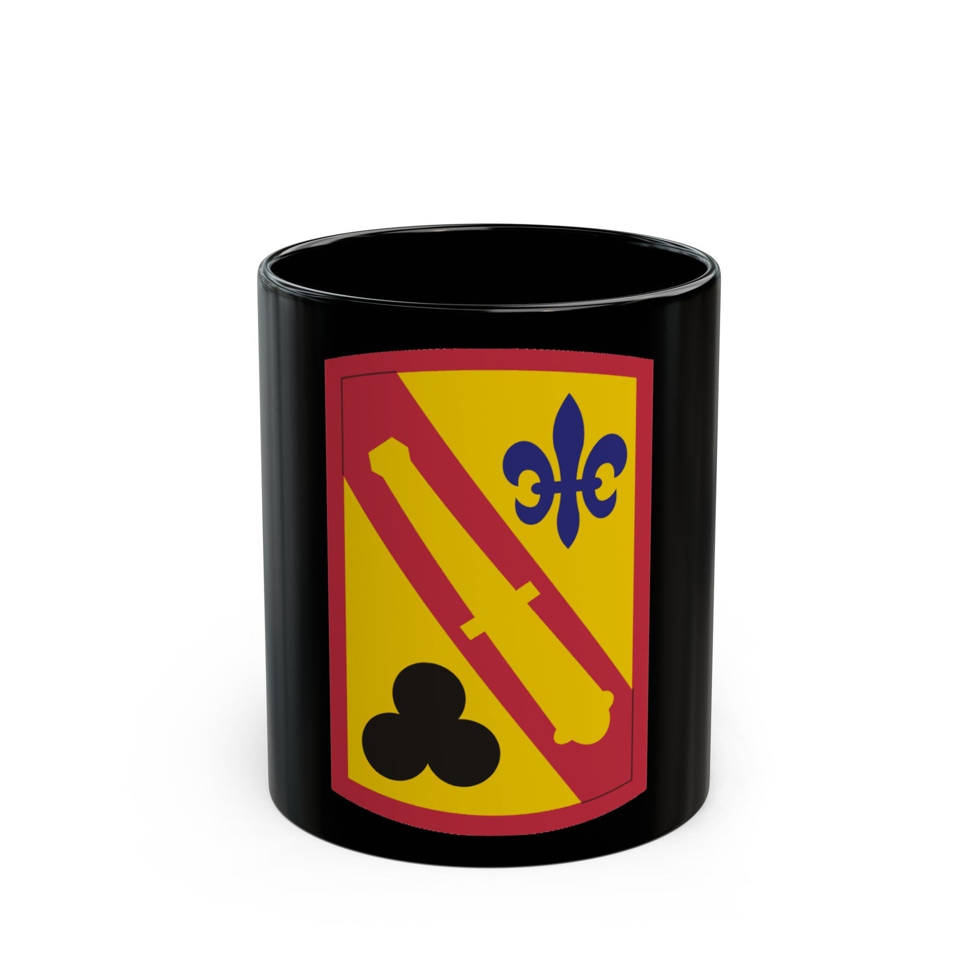 42nd Field Artillery Brigade (U.S. Army) Black Coffee Mug-11oz-The Sticker Space