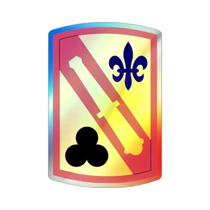 42nd Field Artillery Brigade (U.S. Army) Holographic STICKER Die-Cut Vinyl Decal 2 Inch Holographic - The Sticker Space