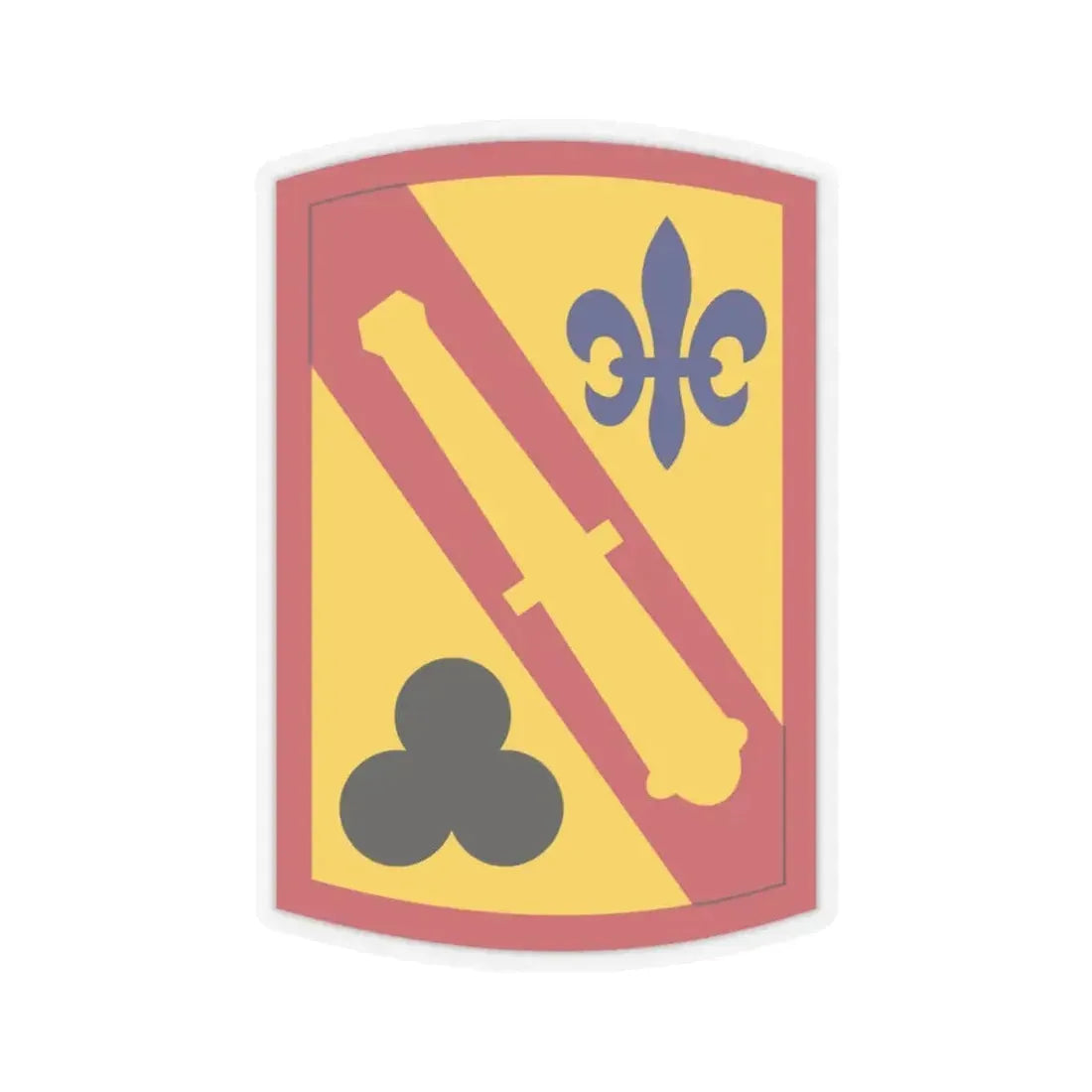 42nd Field Artillery Brigade (U.S. Army) STICKER Vinyl Kiss-Cut Decal 6 Inch Transparent - The Sticker Space
