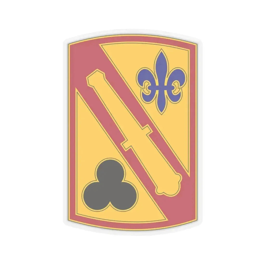 42nd Field Artillery Brigade v3 (U.S. Army) STICKER Vinyl Kiss-Cut Decal 3 Inch Transparent - The Sticker Space