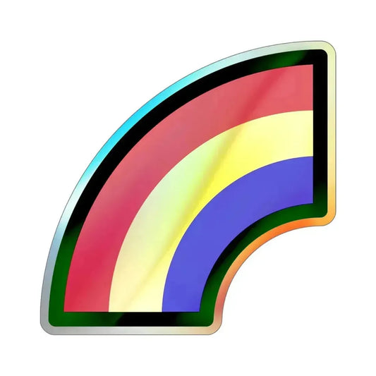 42nd Infantry Division SSI (U.S. Army) Holographic STICKER Die-Cut Vinyl Decal 6 Inch Holographic - The Sticker Space