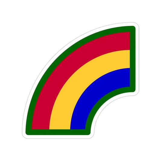 42nd Infantry Division SSI (U.S. Army) Transparent STICKER Die-Cut Vinyl Decal 6 Inch - The Sticker Space