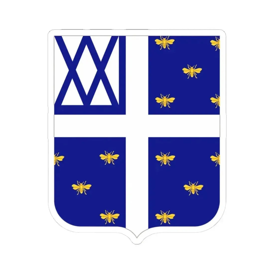 42nd Infantry Regiment 2 (U.S. Army) STICKER Vinyl Kiss-Cut Decal 3 Inch White - The Sticker Space