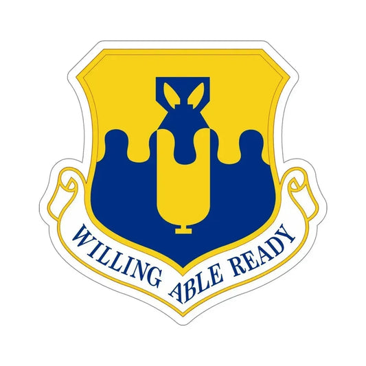 43 Air Mobility Operations Group AMC (U.S. Air Force) STICKER Vinyl Die-Cut Decal 6 Inch - The Sticker Space