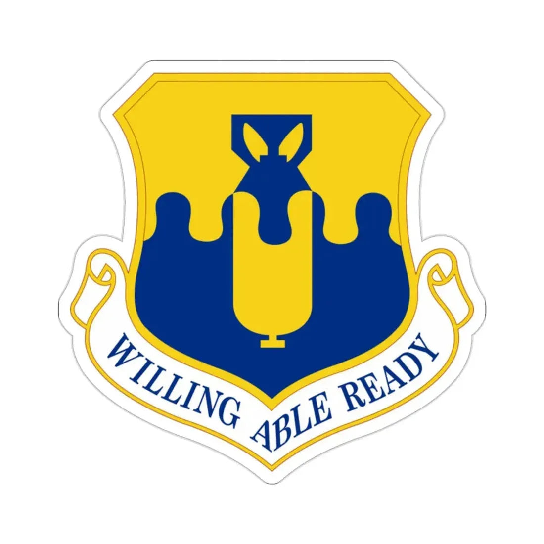 43 Air Mobility Operations Group AMC (U.S. Air Force) STICKER Vinyl Die-Cut Decal - The Sticker Space