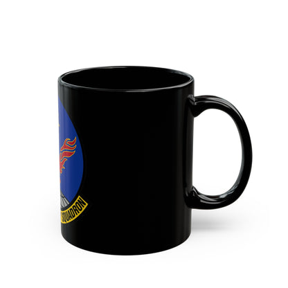 43 Air Mobility Squadron AMC (U.S. Air Force) Black Coffee Mug-The Sticker Space