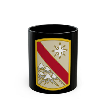 43 Sustainment Brigade (U.S. Army) Black Coffee Mug-11oz-The Sticker Space