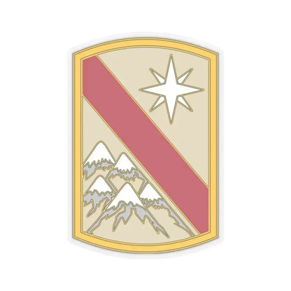 43 Sustainment Brigade (U.S. Army) STICKER Vinyl Kiss-Cut Decal 2 Inch Transparent - The Sticker Space