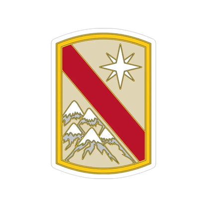 43 Sustainment Brigade (U.S. Army) Transparent STICKER Die-Cut Vinyl Decal - The Sticker Space