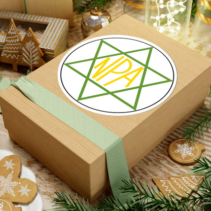 Badge of the Nigerian Ports Authority 1955-1960 (Niger) (Coat of Arms) STICKER Vinyl Kiss-Cut Decal