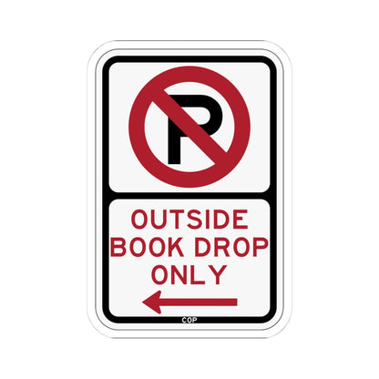 PBOT Road sign P1920L (Oregon) (Road Sign) STICKER Vinyl Kiss-Cut Decal