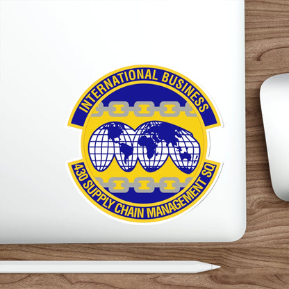 430th Supply Chain Management Squadron (U.S. Air Force) STICKER Vinyl Die-Cut Decal-The Sticker Space