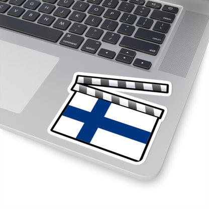 Finland film clapperboard (Finland) STICKER Vinyl Kiss-Cut Decal