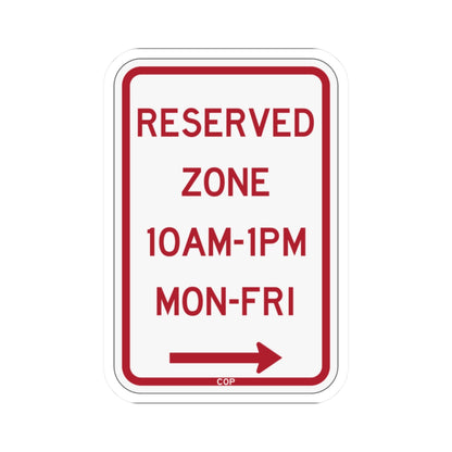 PBOT Road sign P4490L (Oregon) (Road Sign) STICKER Vinyl Kiss-Cut Decal