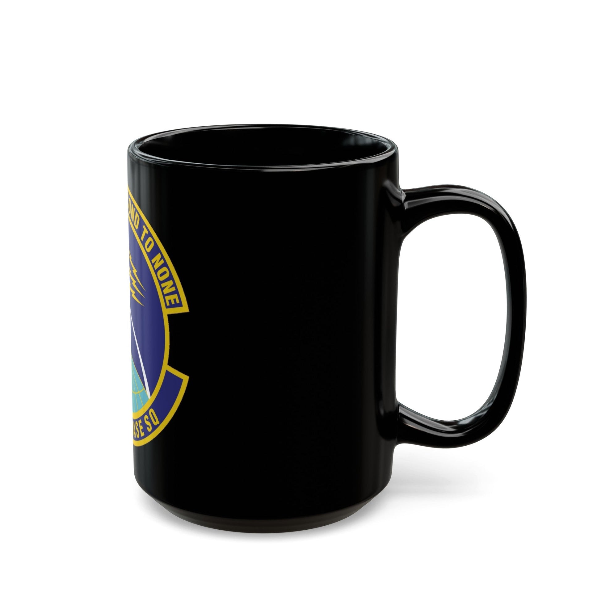 431st Air Base Squadron (U.S. Air Force) Black Coffee Mug-The Sticker Space