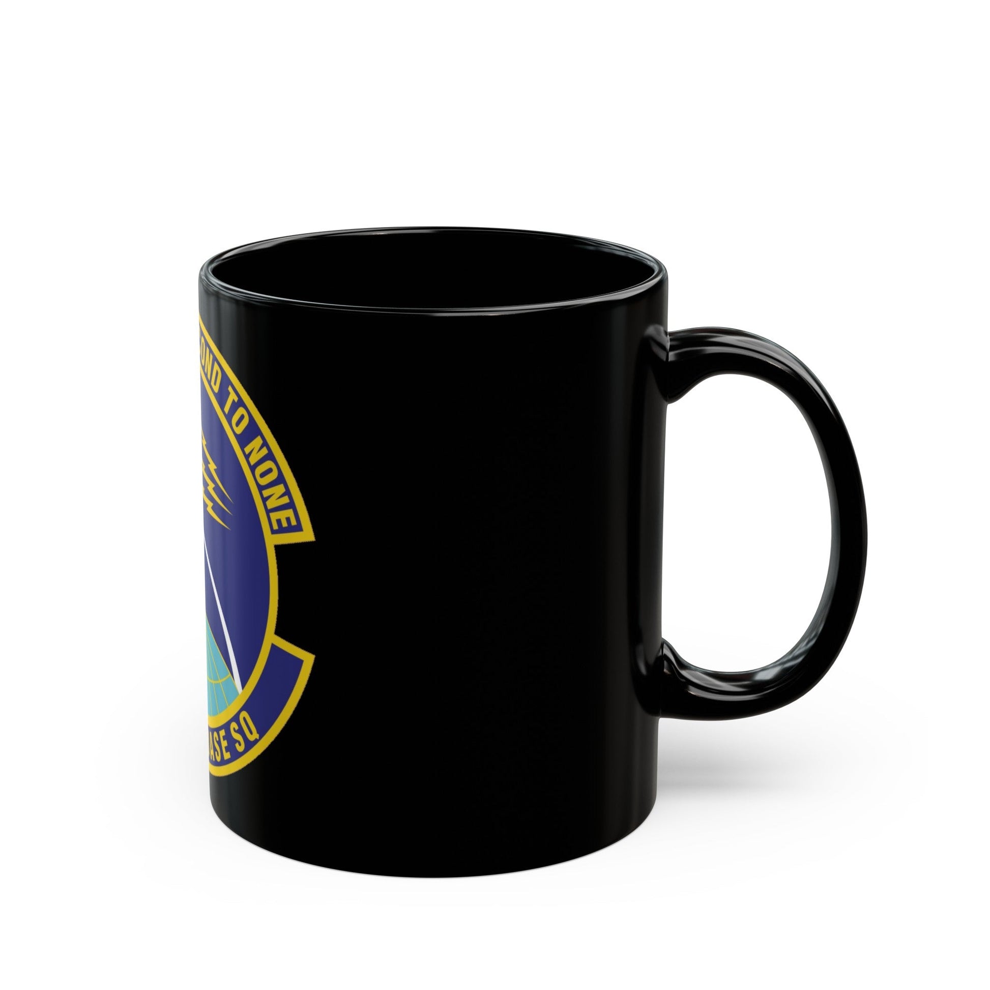 431st Air Base Squadron (U.S. Air Force) Black Coffee Mug-The Sticker Space