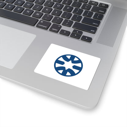 Flag of the Ministry of Foreign Affairs Israel (Israel) STICKER Vinyl Kiss-Cut Decal